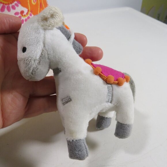 Baby Plush Animal mobile (soft animals Elephant, Lion, Giraffe, Donkey) - Picture 4 of 16